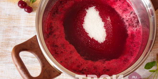 Рецепт мармелада из вишни