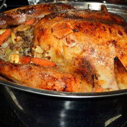 Рецепт Праздничной индюшки в мармеладной глазури