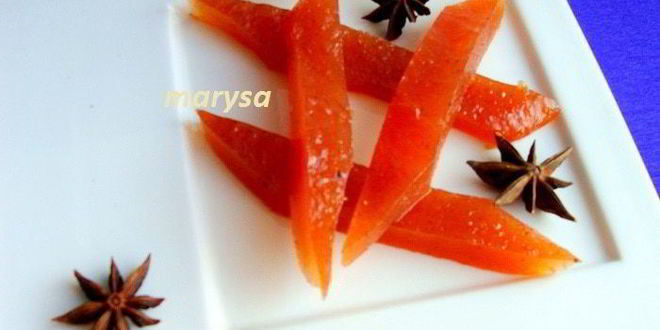 Рецепт яблочного мармелада с апельсином и корицей