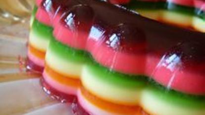 Рецепт Многослойного желе Радуга