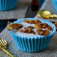 Рецепт Бананового мороженого с овсяным грильяжем