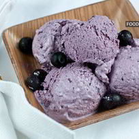 Рецепт Черничного мороженого с маскарпоне