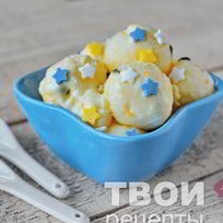 Рецепт Фруктового мороженого