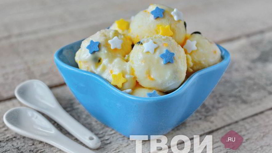 Рецепт фруктового мороженого