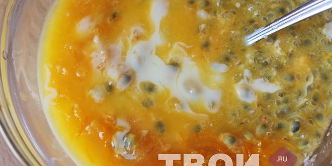 Рецепт фруктового мороженого