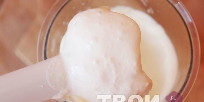 Рецепт фруктового мороженого