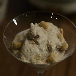 Рецепт Кофейно-орехового мороженое