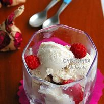 Рецепт Легкого творожного мороженого с бананом