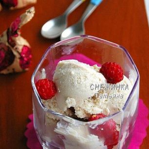 Рецепт Легкого творожного мороженого с бананом