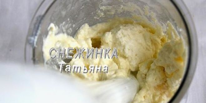 Рецепт легкого творожного мороженого с бананом