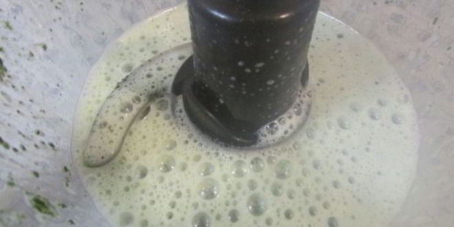 Рецепт мятного мороженого с кусочками шоколада