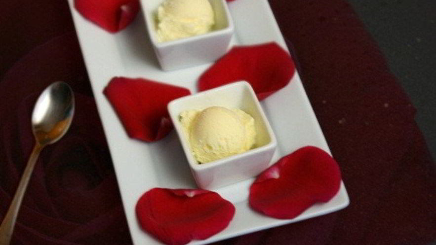 Рецепт розового мороженого