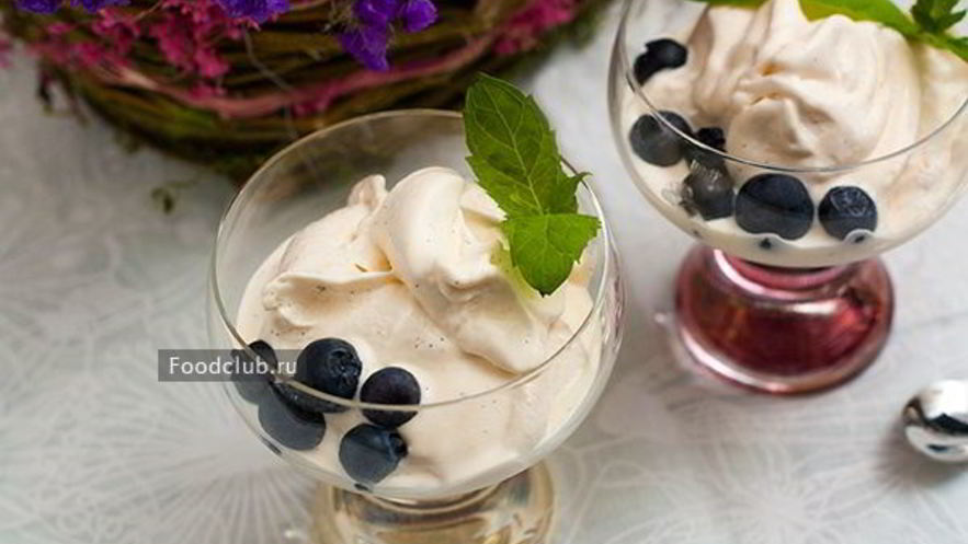 Рецепт сливочного мороженого