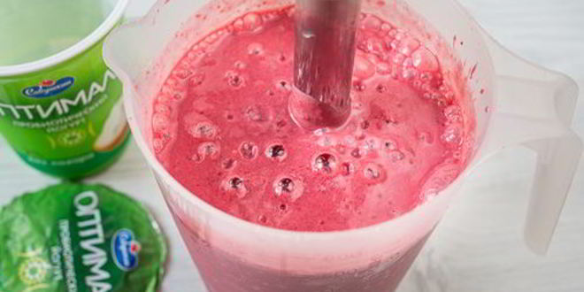 Рецепт вишневого йогуртового мороженого