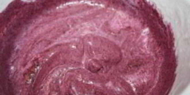 Рецепт черничного мусса