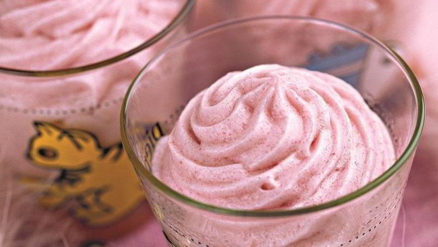 Рецепт клюквенного мусса