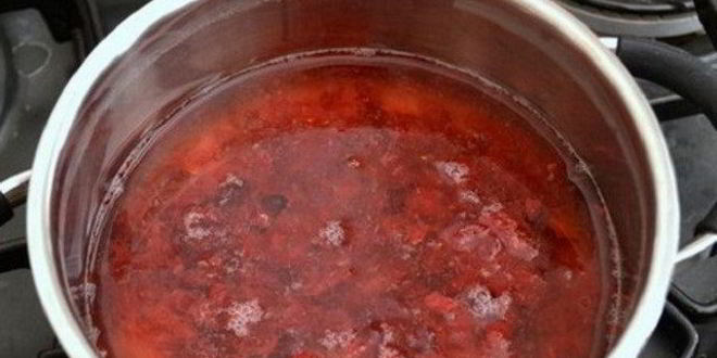 Рецепт клюквенного мусса