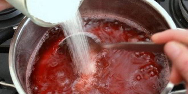 Рецепт клюквенного мусса