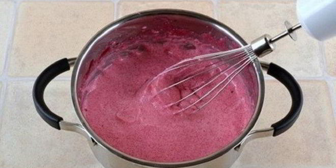 Рецепт клюквенного мусса