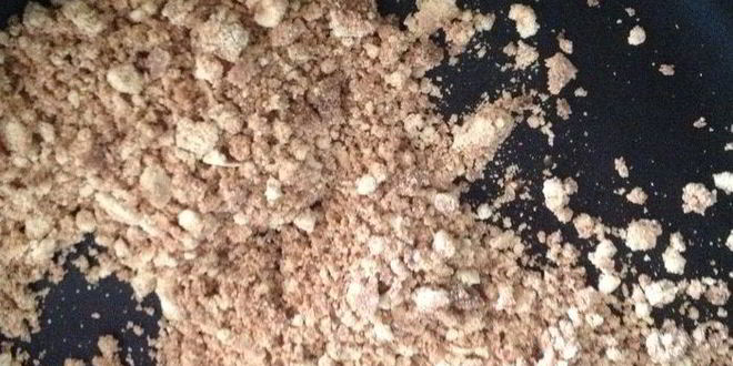 Рецепт легкого кофейного бисквита с кокосовым муссом