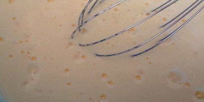 Рецепт легкого кофейного бисквита с кокосовым муссом