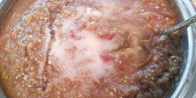 Рецепт мусса из баклажанов