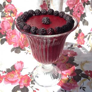 Рецепт Мусса из ежевики