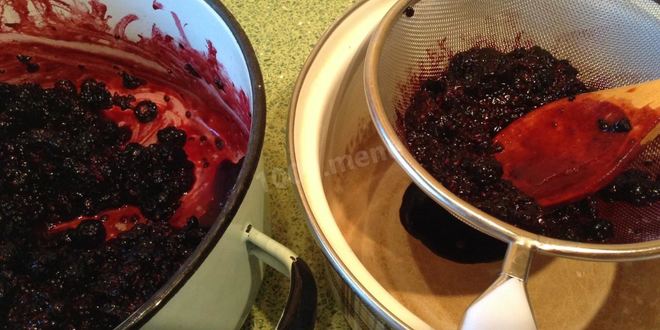 Рецепт мусса из ежевики