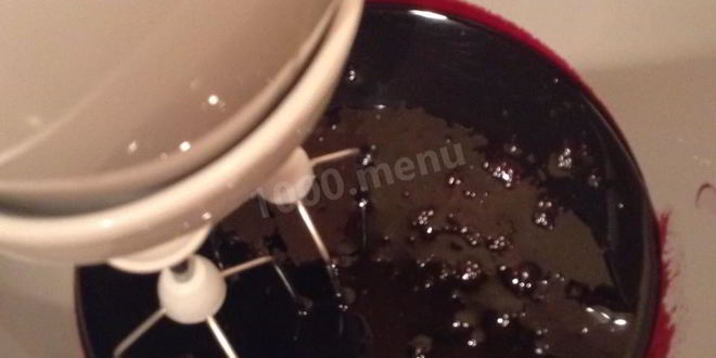 Рецепт мусса из ежевики