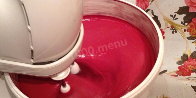 Рецепт мусса из ежевики