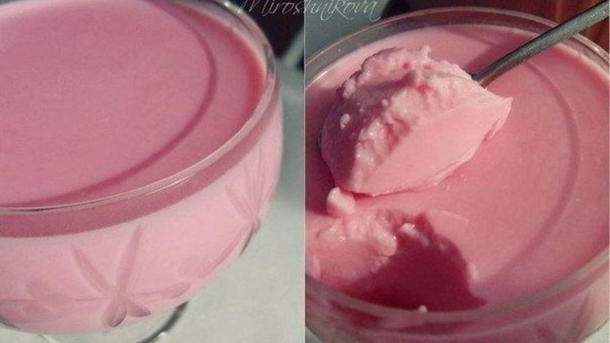 Рецепт мусса из сметаны