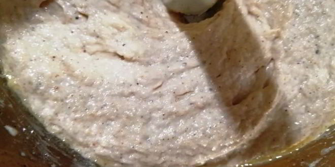 Рецепт мусса из тунца и рикотты с чипсами из тортильи