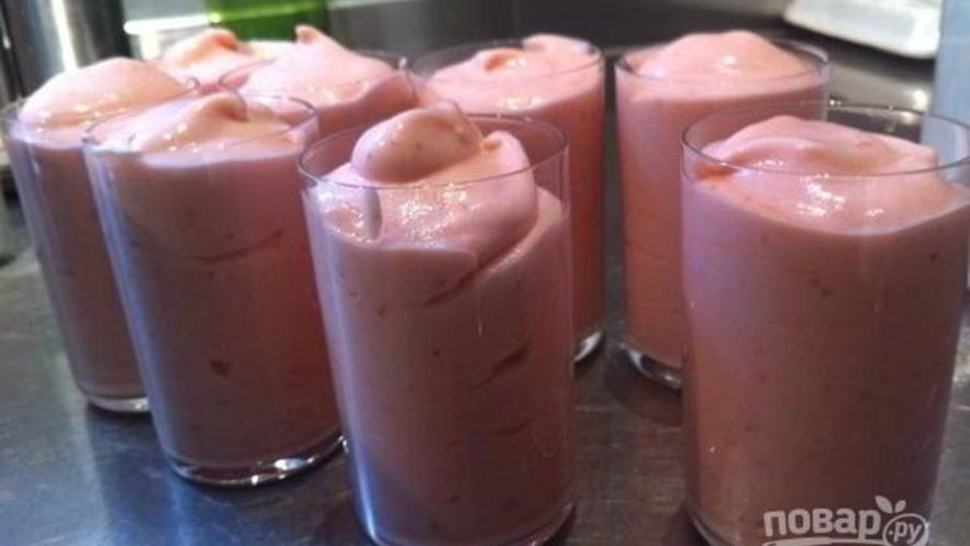 Рецепт мусса из ягод