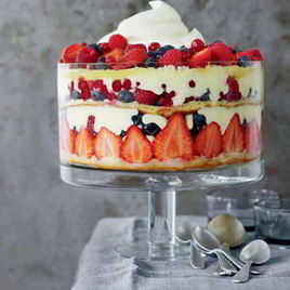 Рецепт Мусса с лесными ягодами