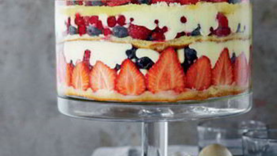 Рецепт мусса с лесными ягодами