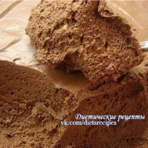 Рецепт Шоколадна-творожного диетический мусс