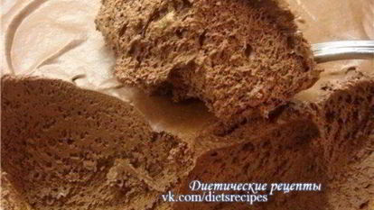 Рецепт Шоколадна-творожного диетический мусс