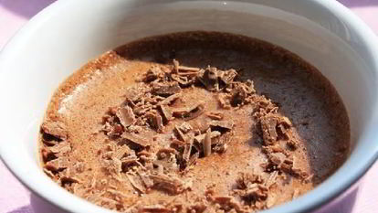 Рецепт Шоколадного мусса с коньяком