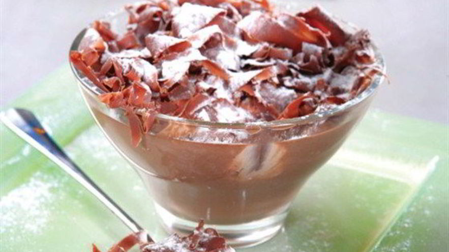 Рецепт шоколадного мусса с оливковым маслом и бренди