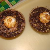 Рецепт Шоколадного мусса с орехами