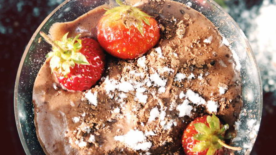 Рецепт шоколадного мусса со сливками