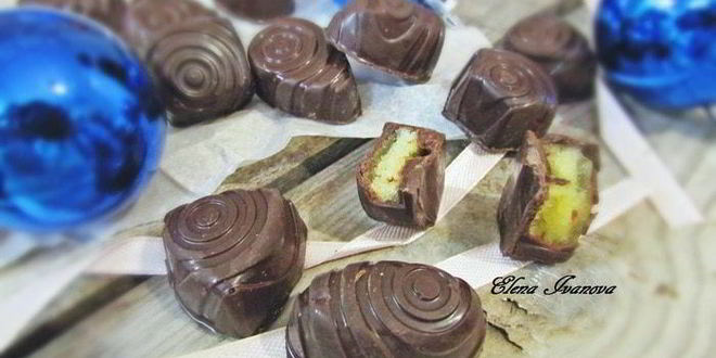 Рецепт шоколадных конфет с персиковым муссом