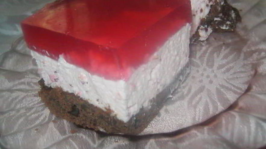 Рецепт торта-мусса из красной смородины