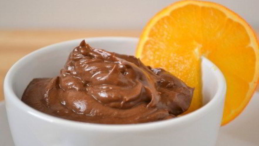Рецепт цитрусового шоколадного мусса