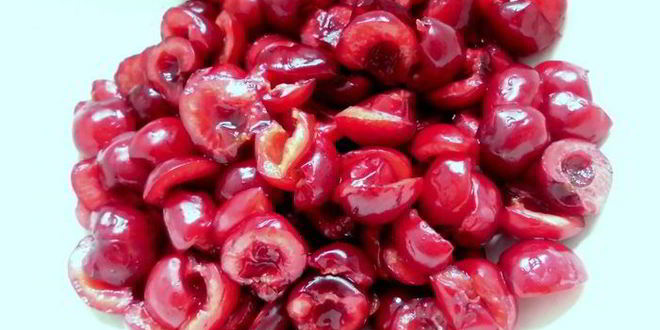 Рецепт творожного мусса с черешней