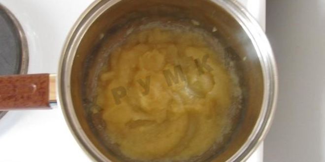 Рецепт яблочного мусса на манной крупе