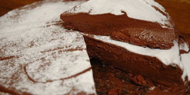 Рецепт замороженного шоколадного торта-мусса