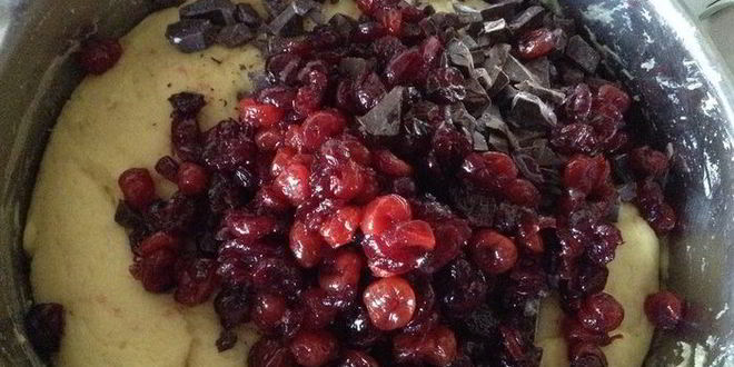 Рецепт фруктового кулича пасхального шоколадного