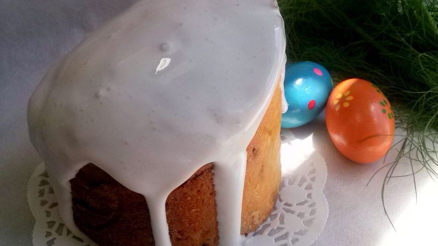 Рецепт глазури для кулича без яиц