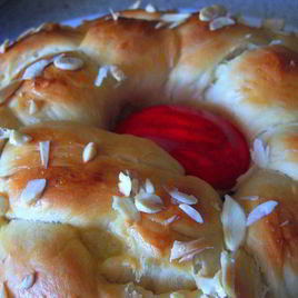 Рецепт Греческого пасхального хлеба